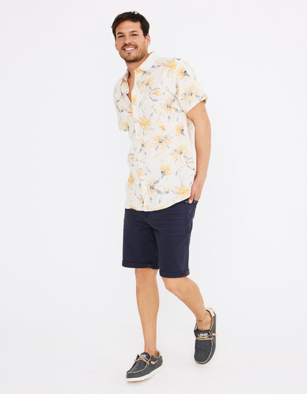 Camisa Manga Corta Estampada - Pampas 6