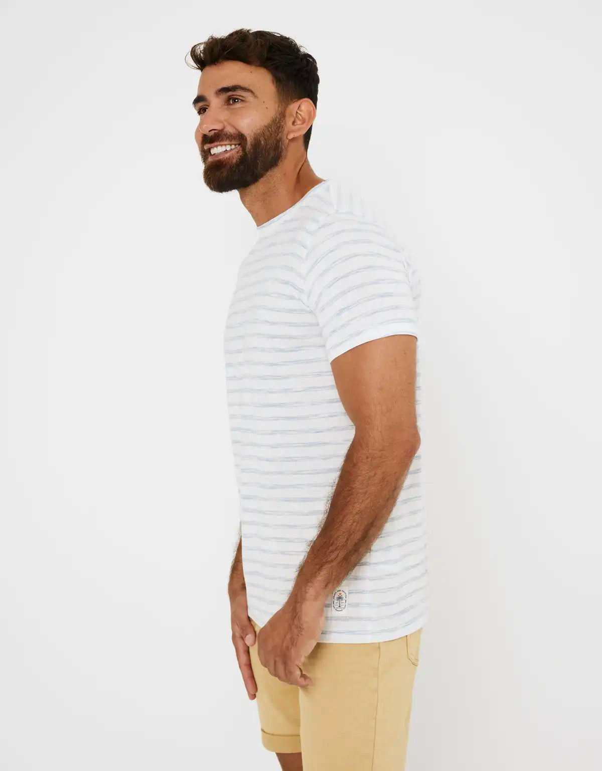 Camiseta manga corta rayas - Milikapiti 