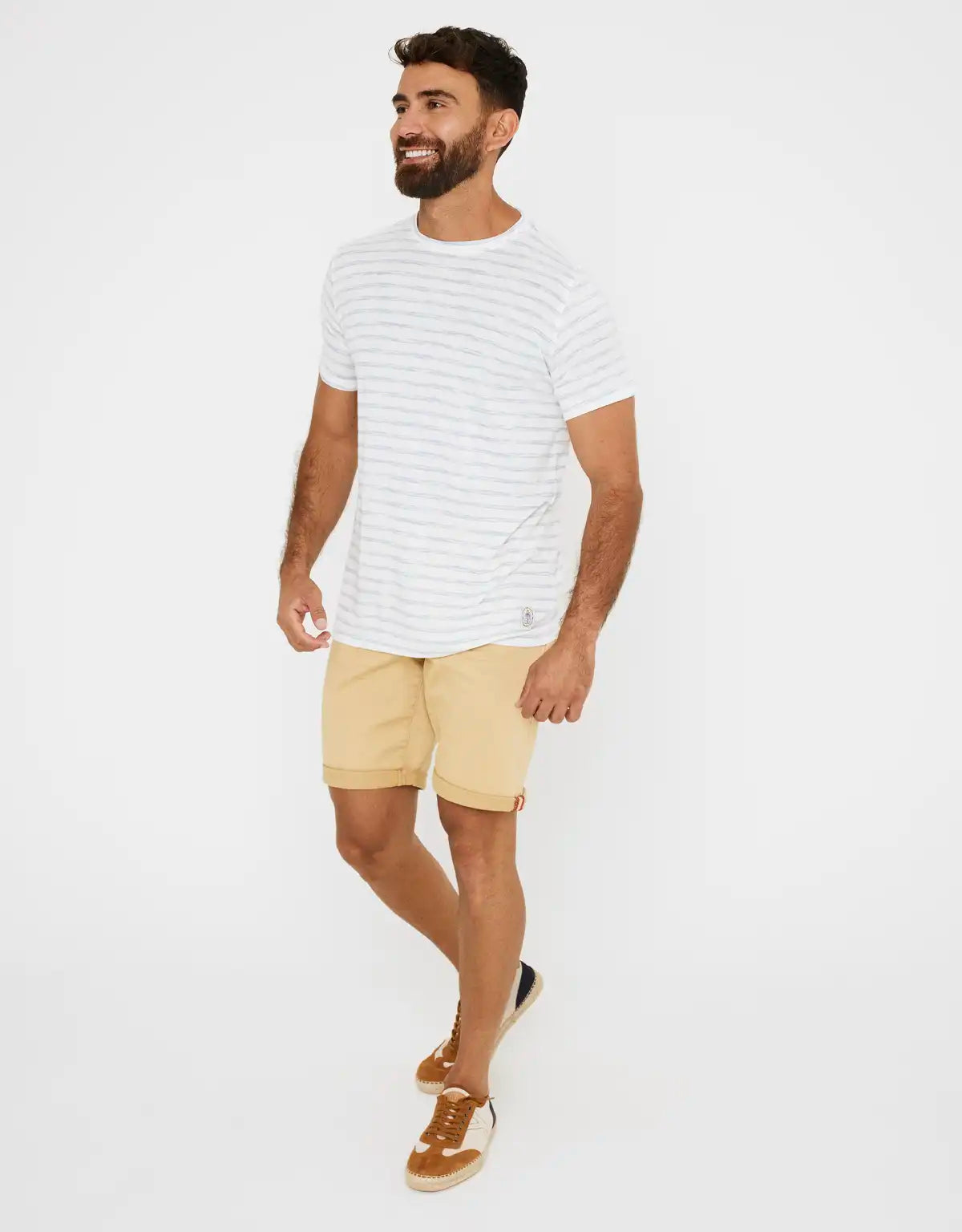 Camiseta manga corta rayas - Milikapiti 