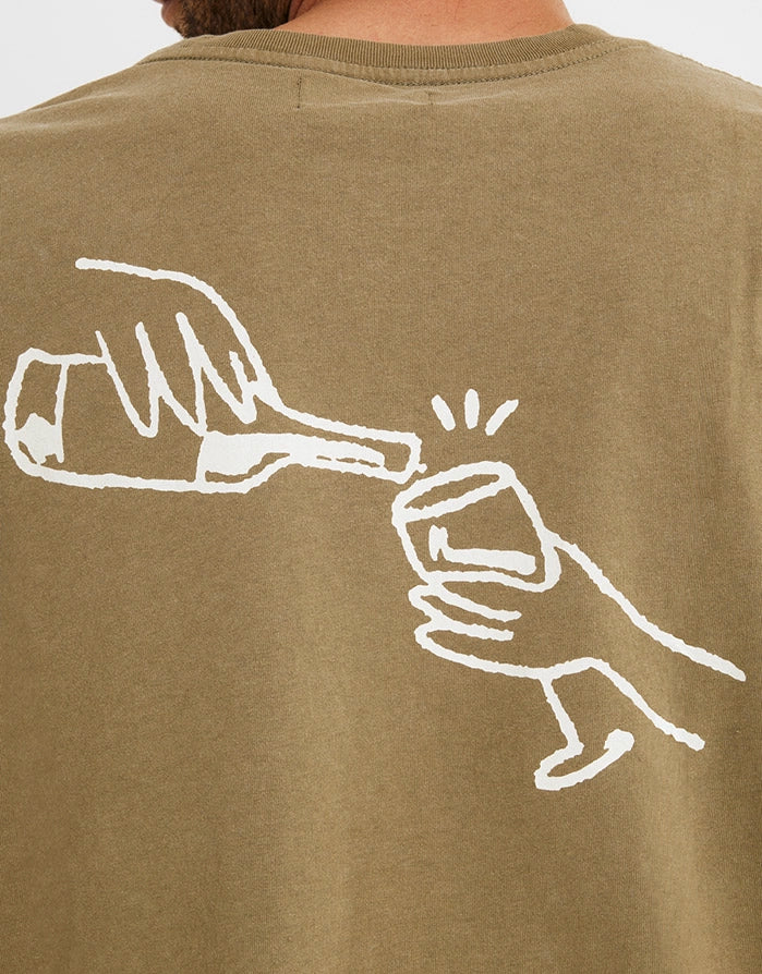 Camiseta Manga Corta Verde - Fonz 3