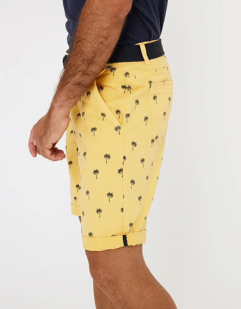 Bermuda Algodón con Cinturón - Lau