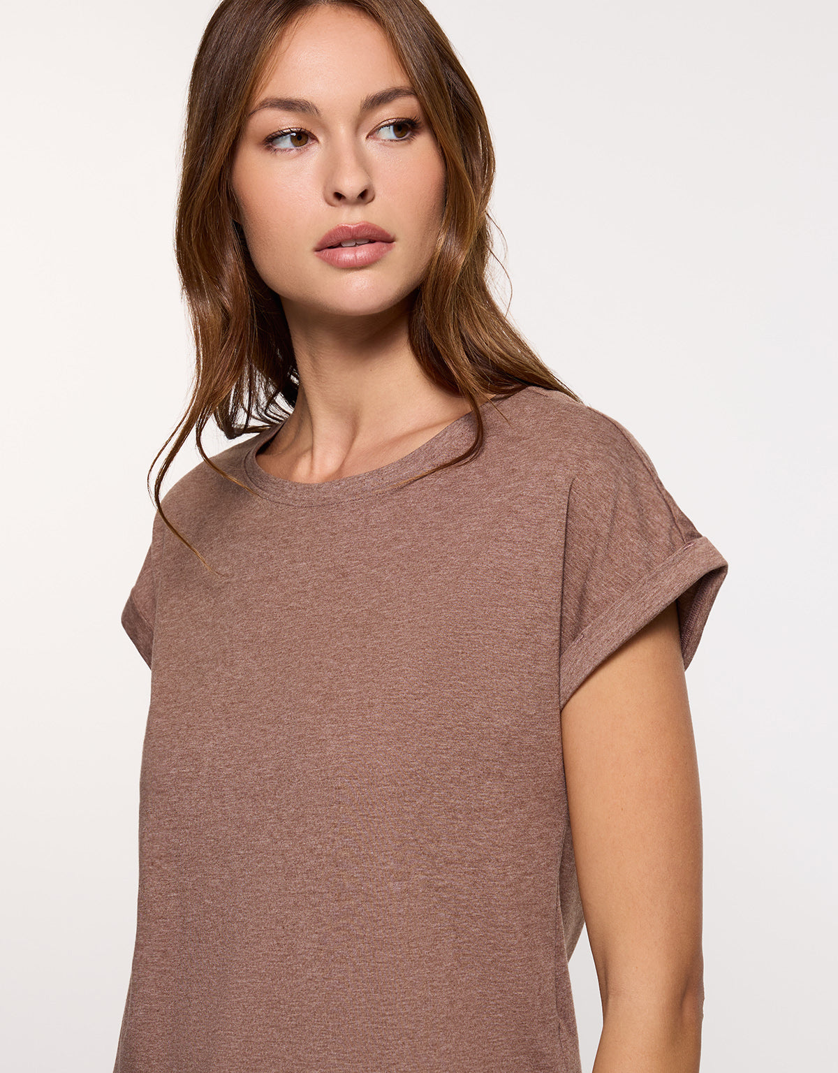 Camiseta Manga Corta Marrón - Luma 2
