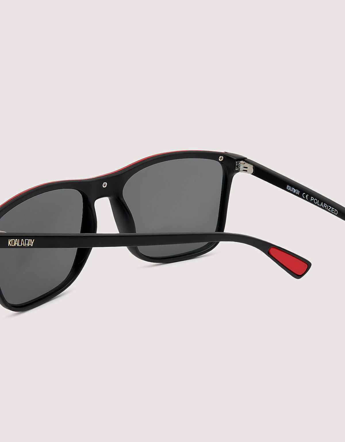 Street-Sonnenbrille Schwarz/Rot – Monti