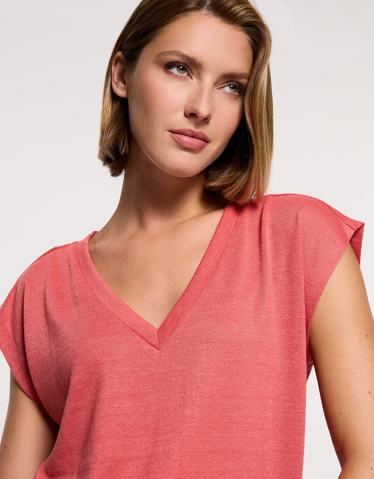 Camiseta Manga Cortal Coral - Imara 2