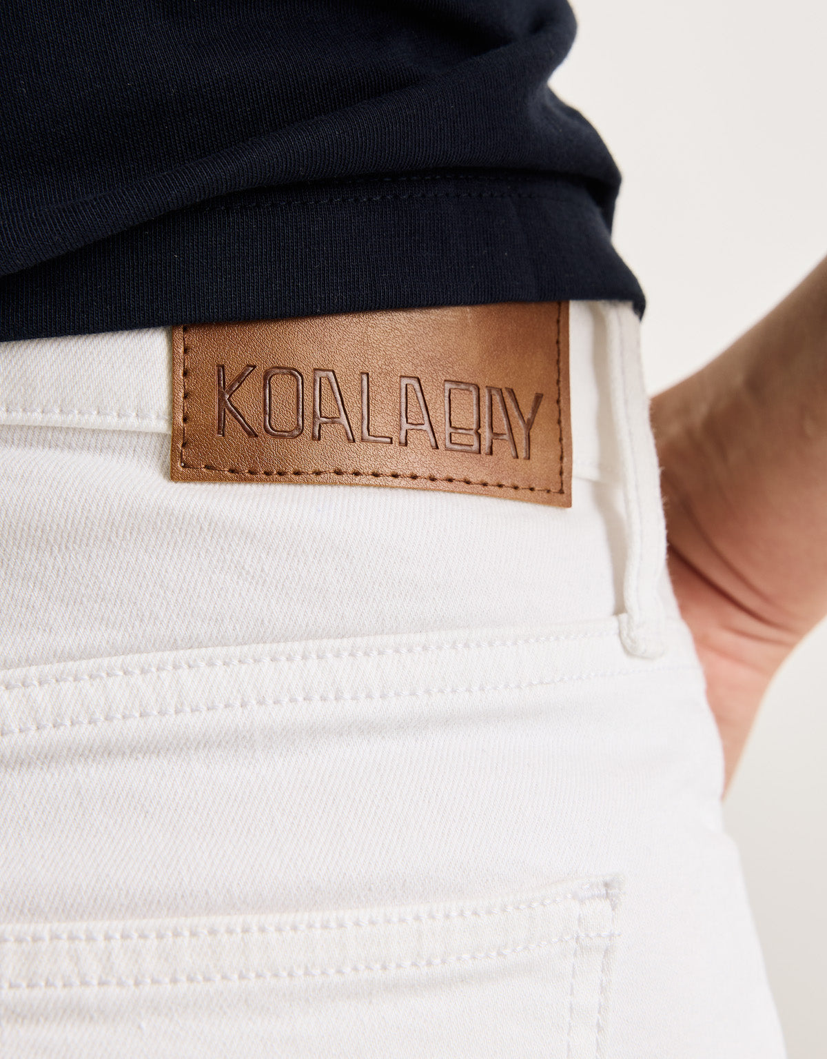 Bermuda Denim Weiß - Orce