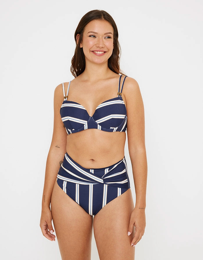 Top Bikini Azul Marino - Calelia 4