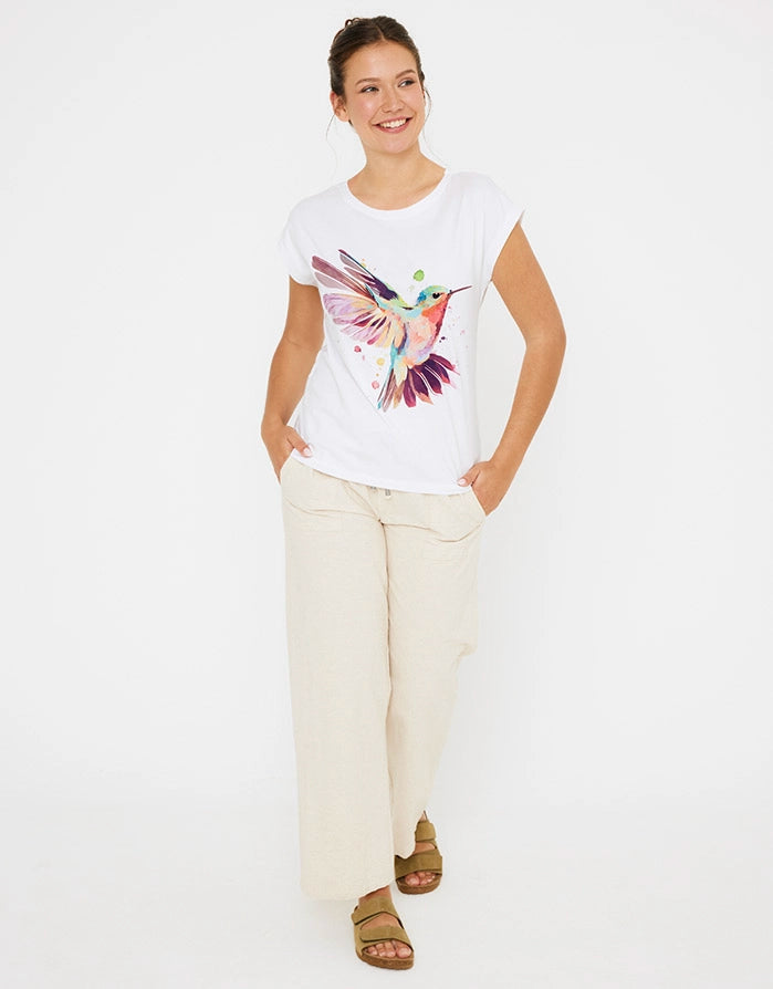 Camiseta Manga Corta Blanco - Blesa 