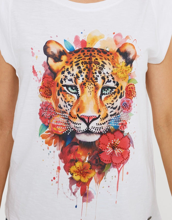 Camiseta Manga Corta Tigre - Tiflor 5