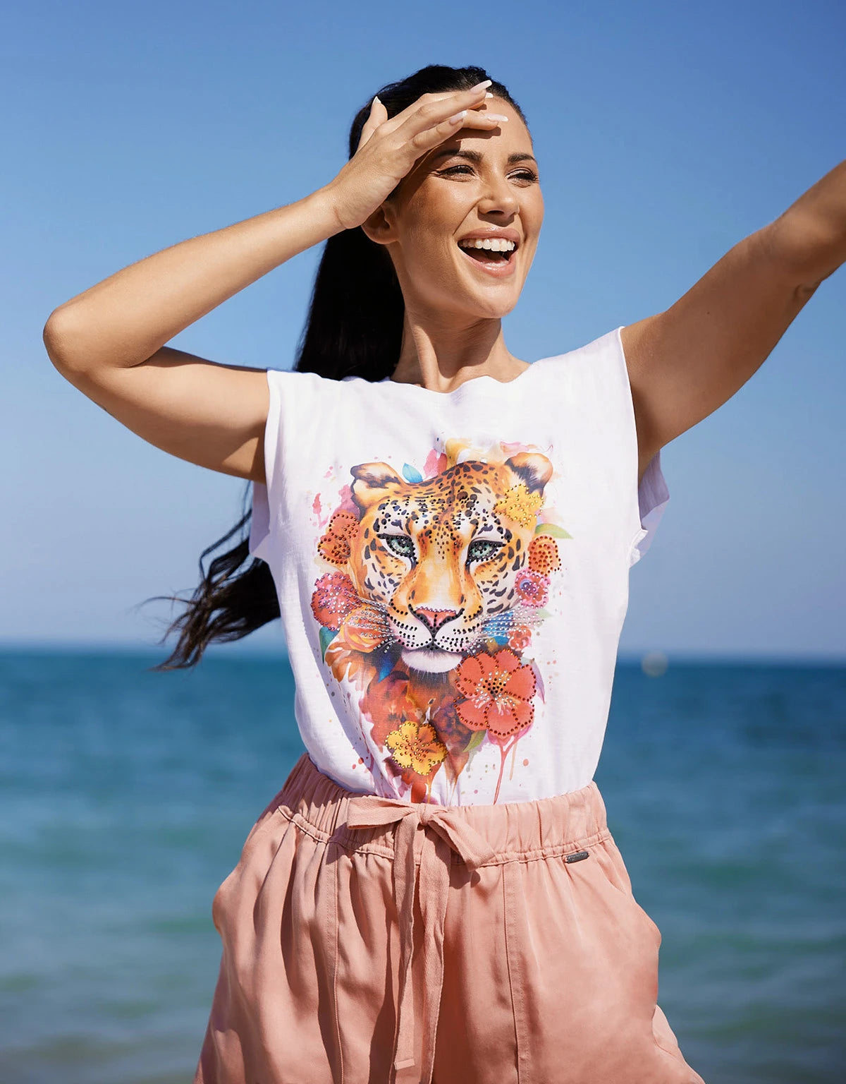 Camiseta Manga Corta Tigre - Tiflor