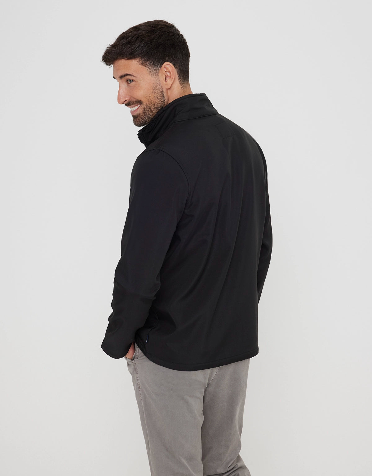 Chaqueta Cremallera Negro - North 