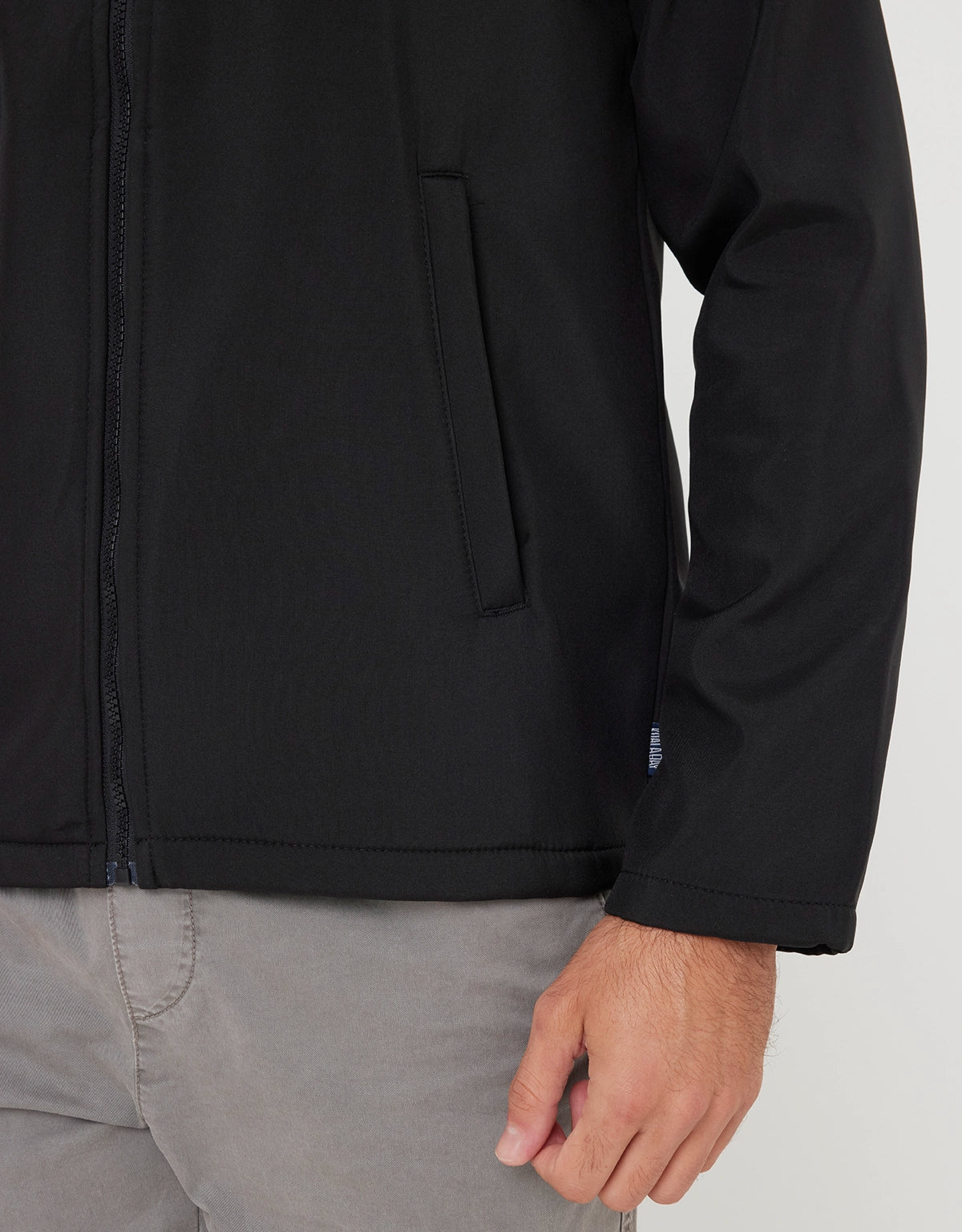 Chaqueta Cremallera Negro - North 