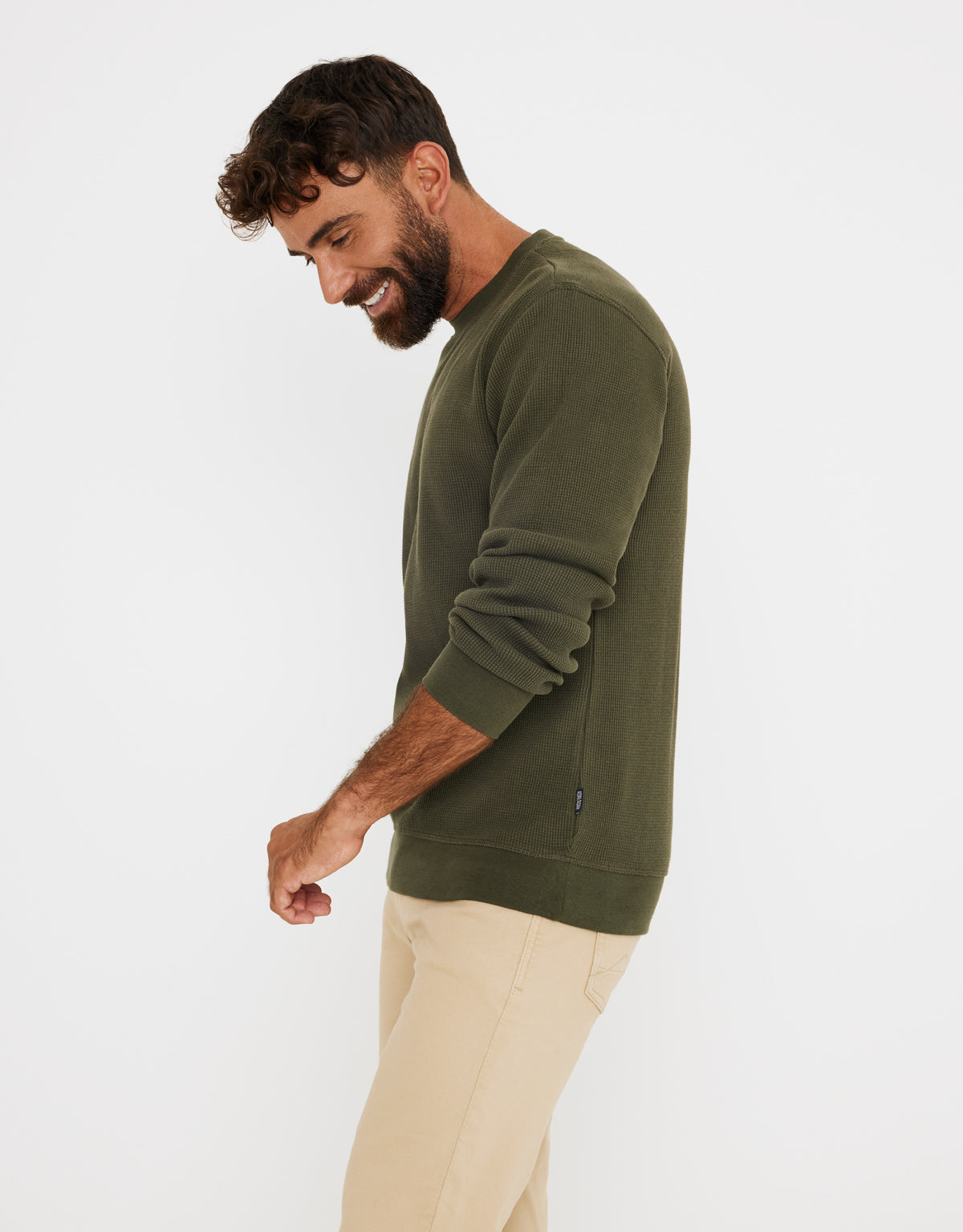 Sudadera sin Capucha Verde - Bridge 