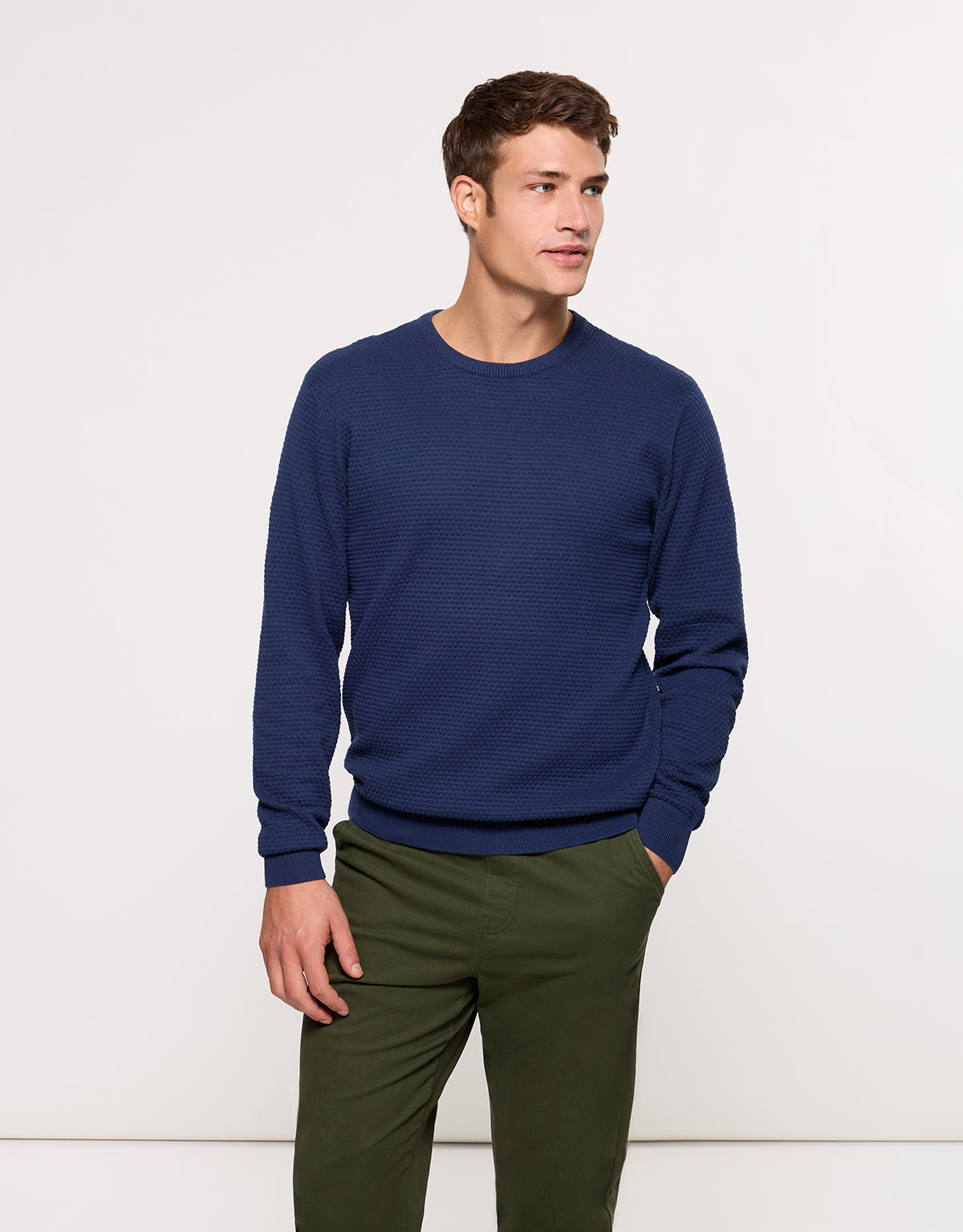 Jersey Algodón Azul Marino - Wigan