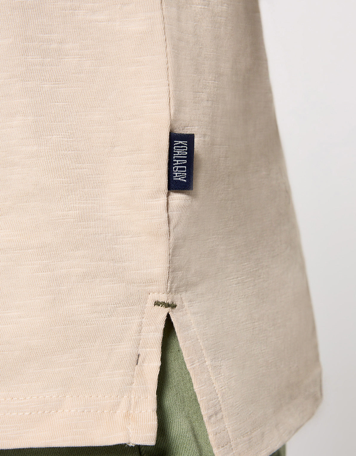 Camiseta Manga Corta Beige - Button 5