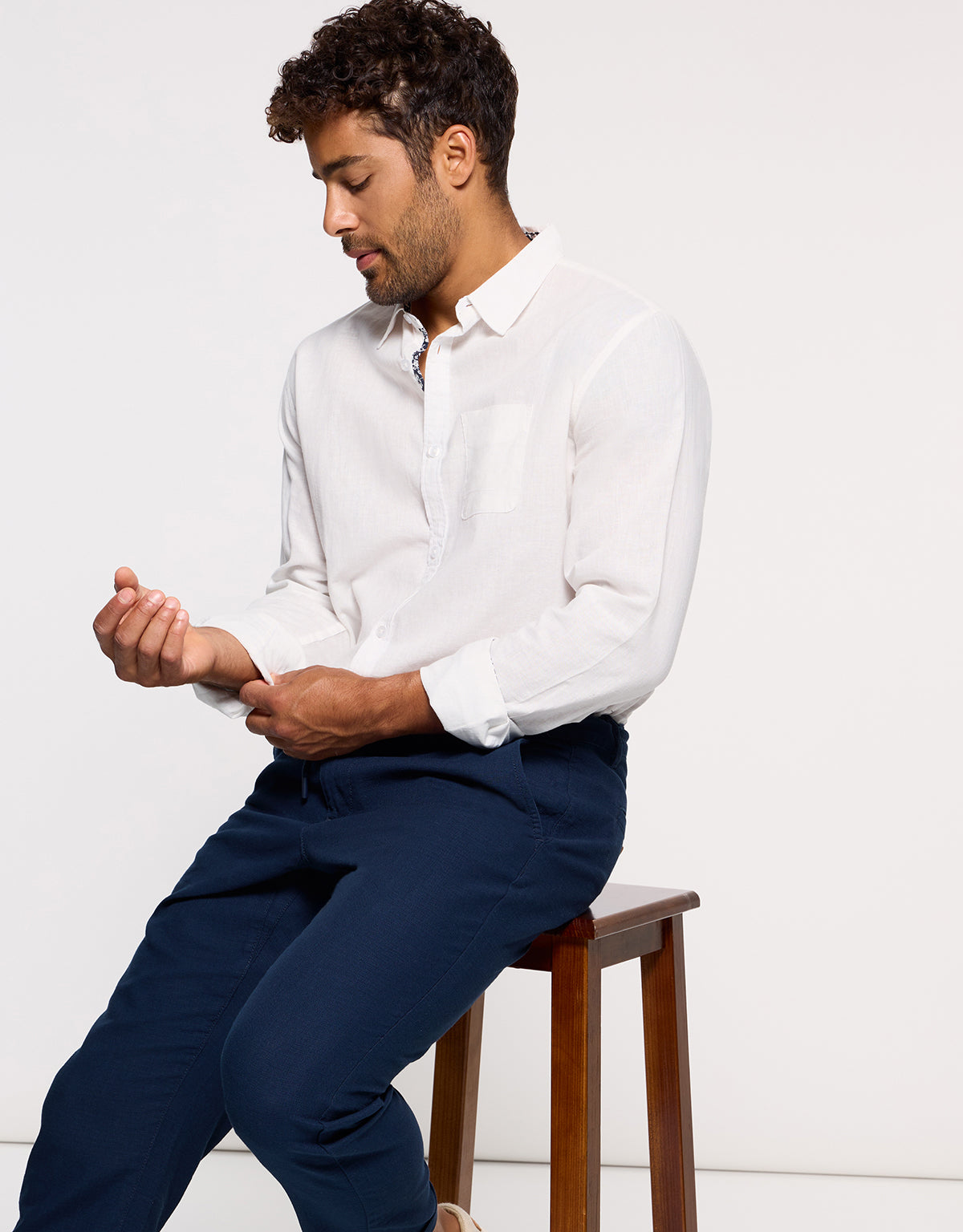 Pantalón Largo Azul Marino - Lars 1