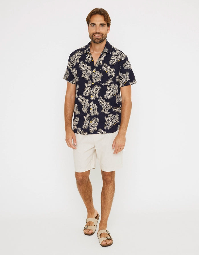 Camisa Manga Corta Algodón - Ababu 