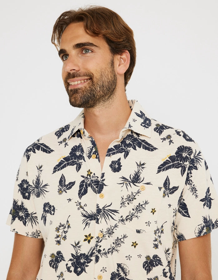 Camisa Manga Corta Algodón - Ababu 