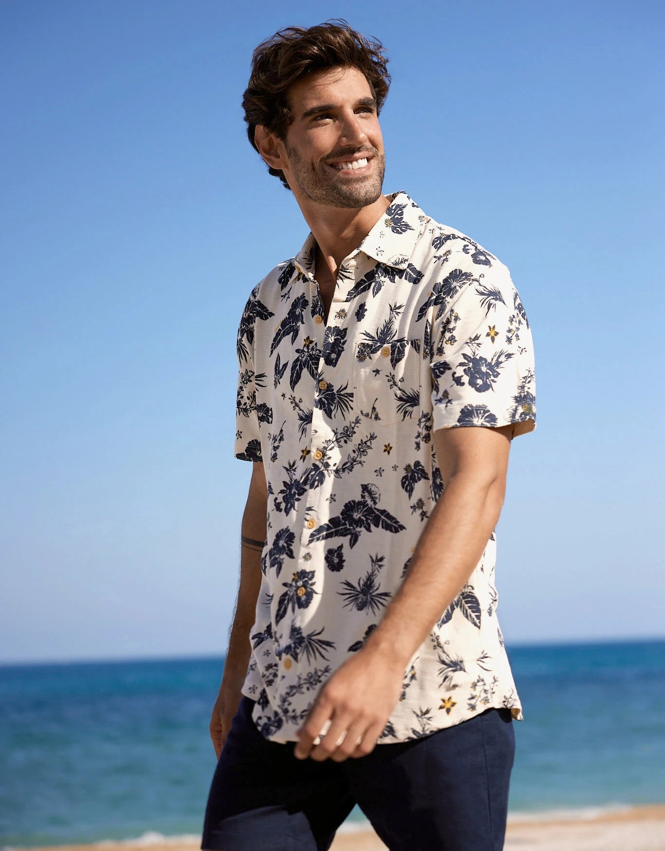 Camisa Manga Corta Algodón - Ababu 