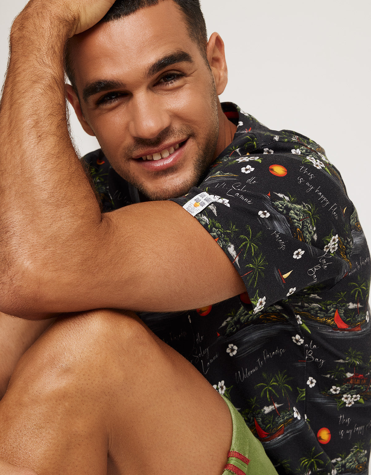 Camiseta Manga Corta Negro - Corsario 