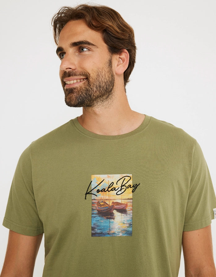 Camiseta Manga Corta Caqui - Tramonto 4