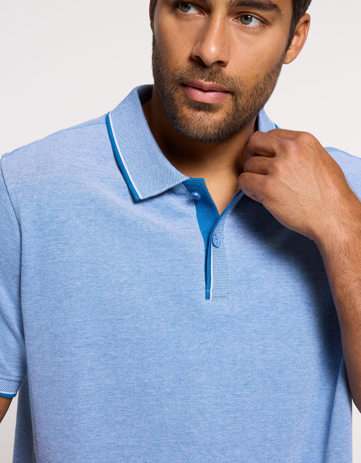 Polo Manga Corta Azul - Losimi 2