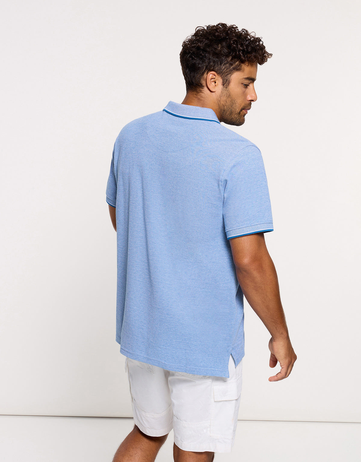 Polo Manga Corta Azul - Losimi 4