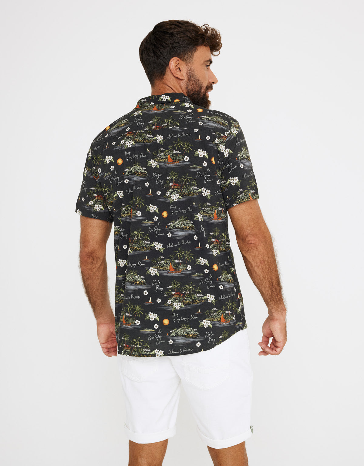 Black Short Sleeve Shirt - Pirata