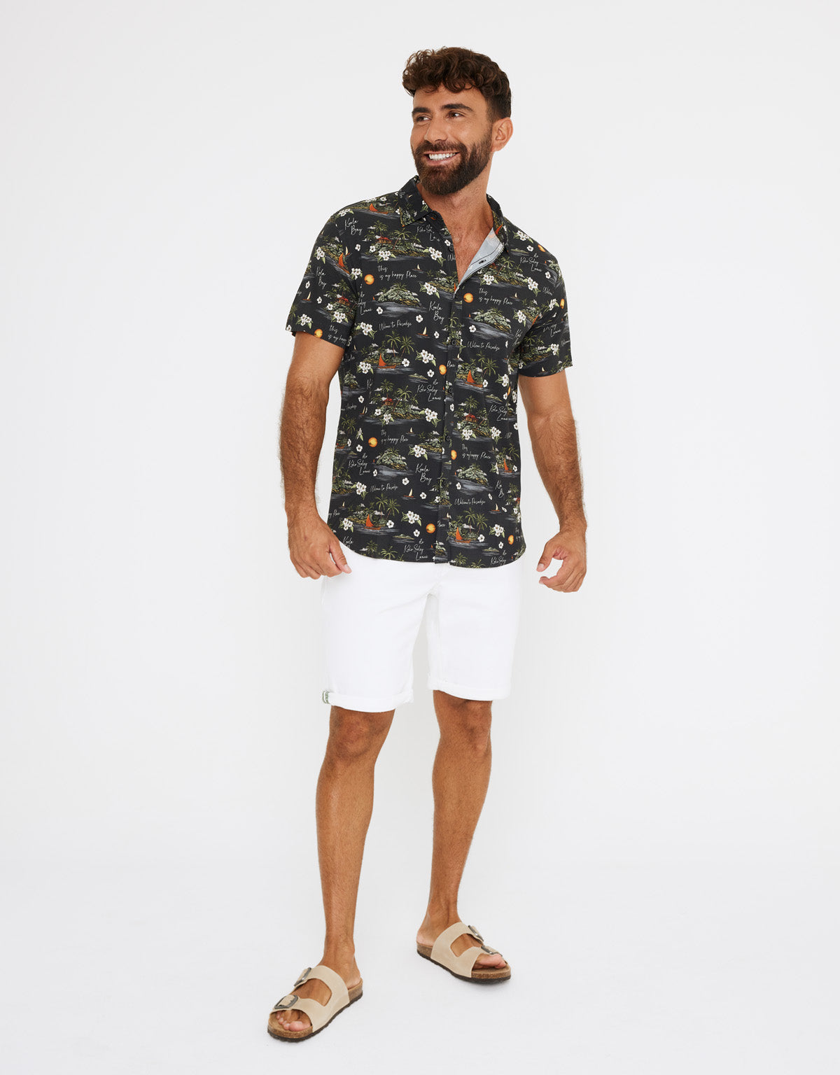 Black Short Sleeve Shirt - Pirata