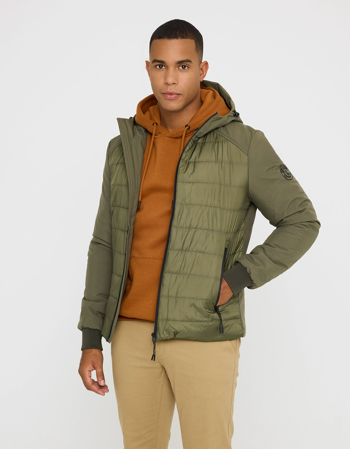Green Lightweight Jacket Sands