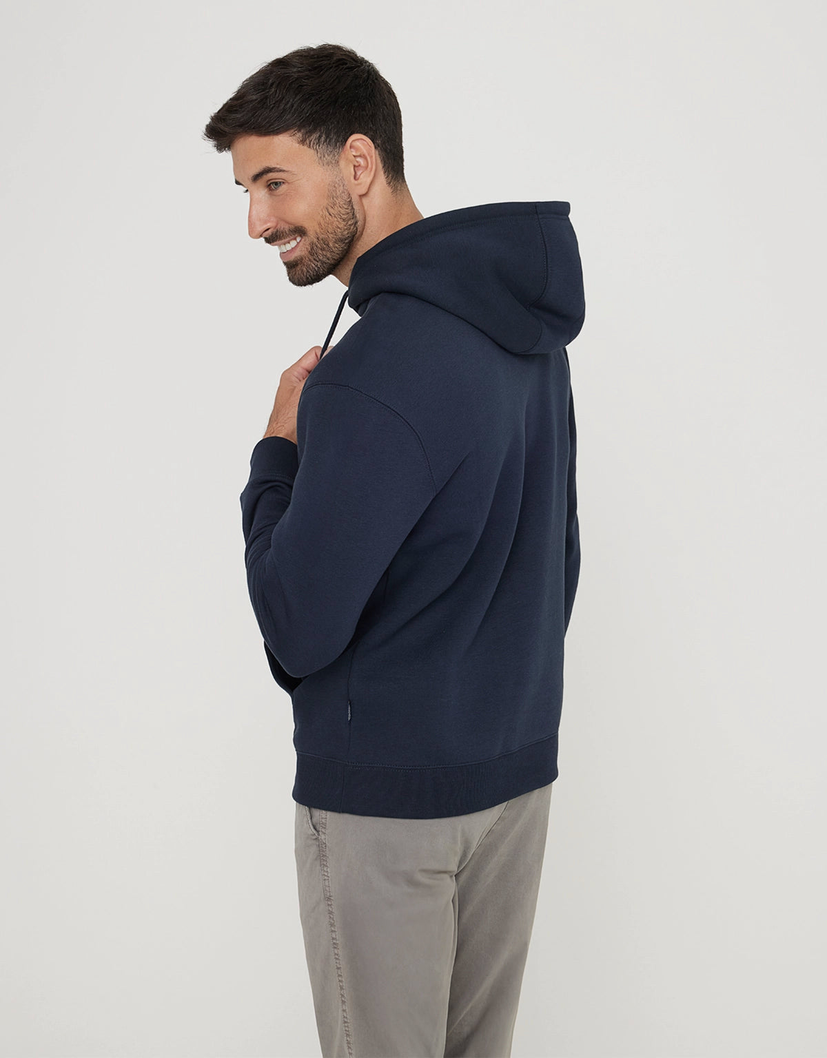 Sudadera con Capucha Azul Marino - Catbell 4