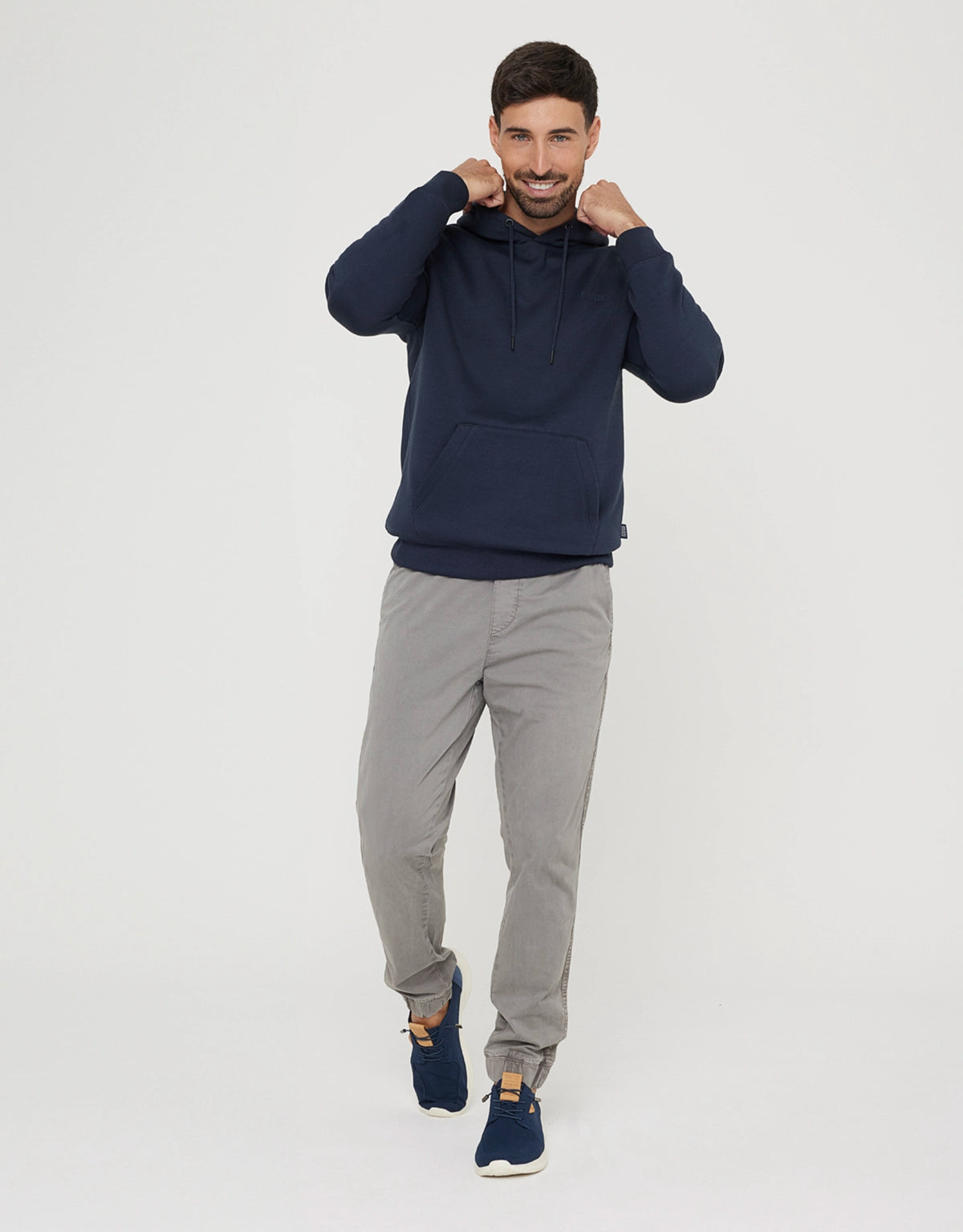 Sudadera con Capucha Azul Marino - Catbell 6