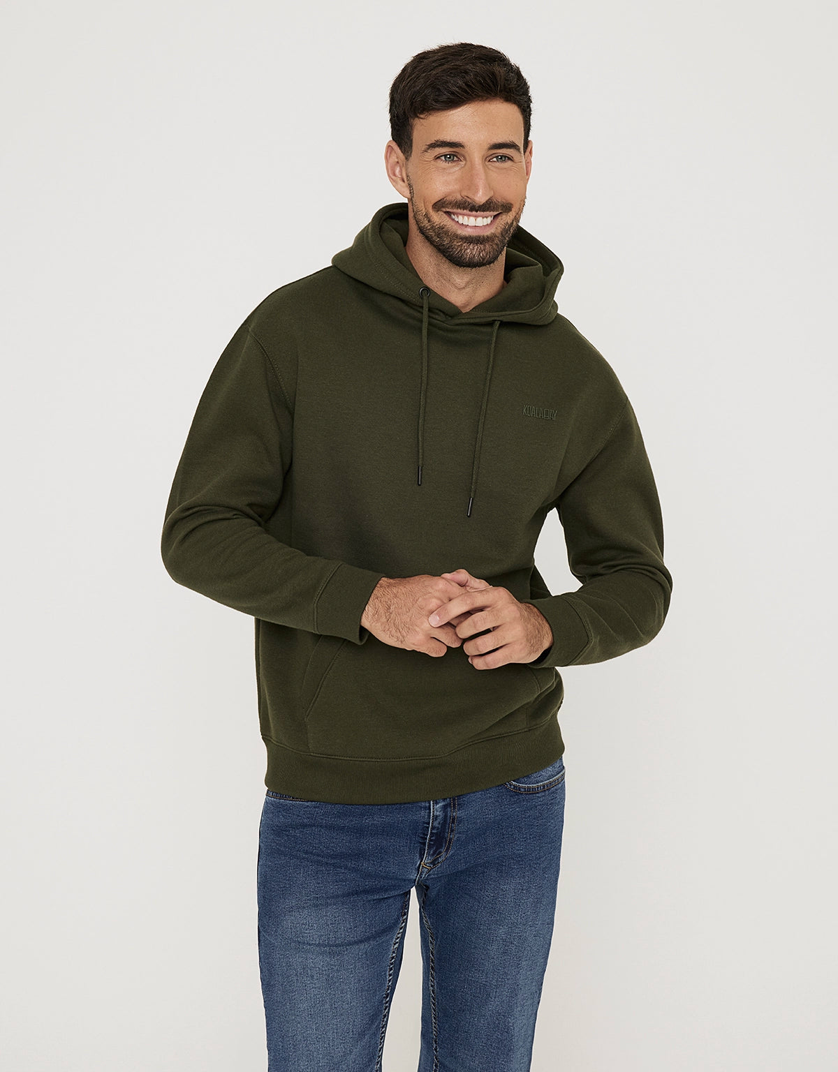 Sudadera con Capucha Caqui - Catbell 