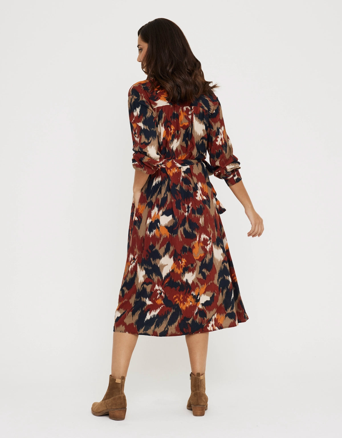 Robe Longue Imprimée - Arara