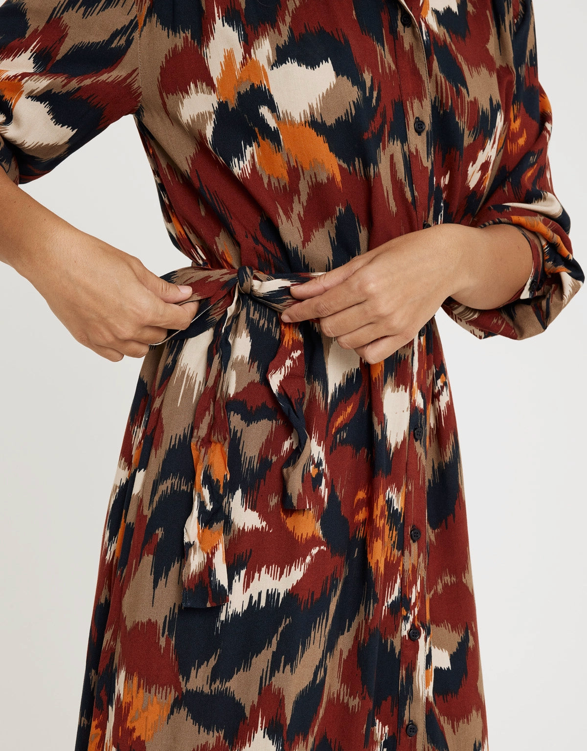 Robe Longue Imprimée - Arara