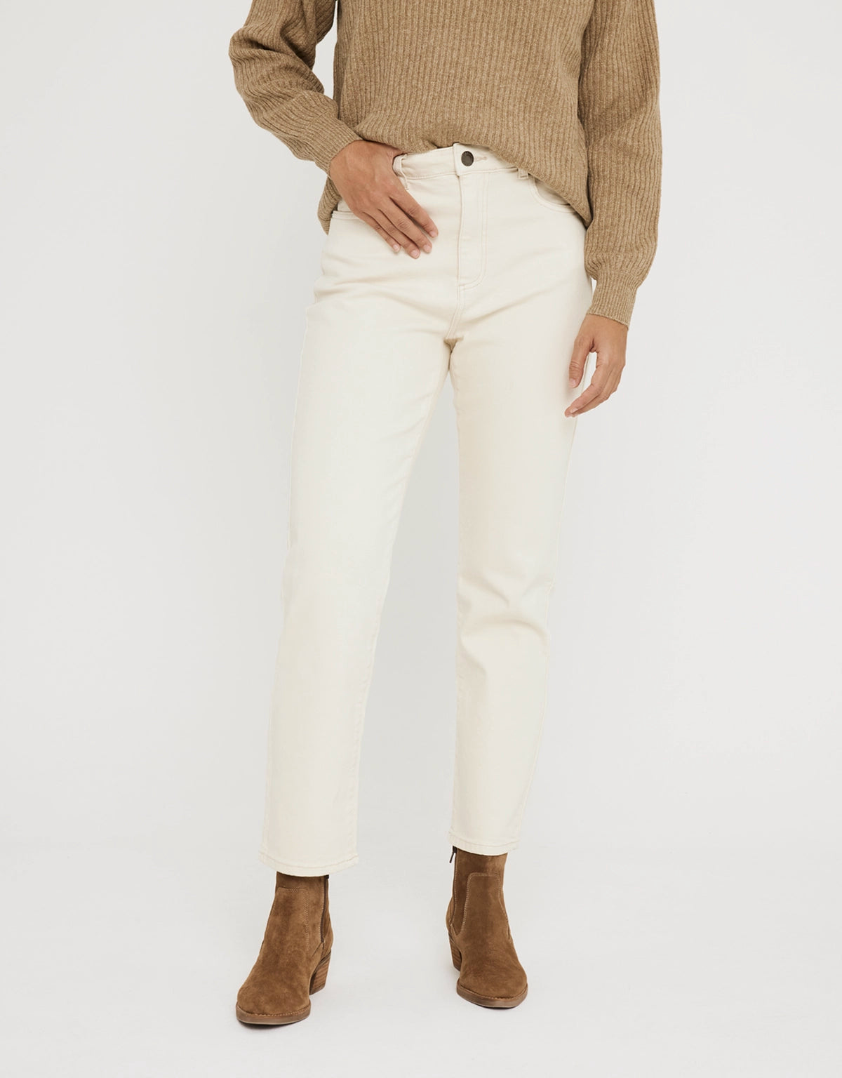Pantalón Denim Blanco - Brady 