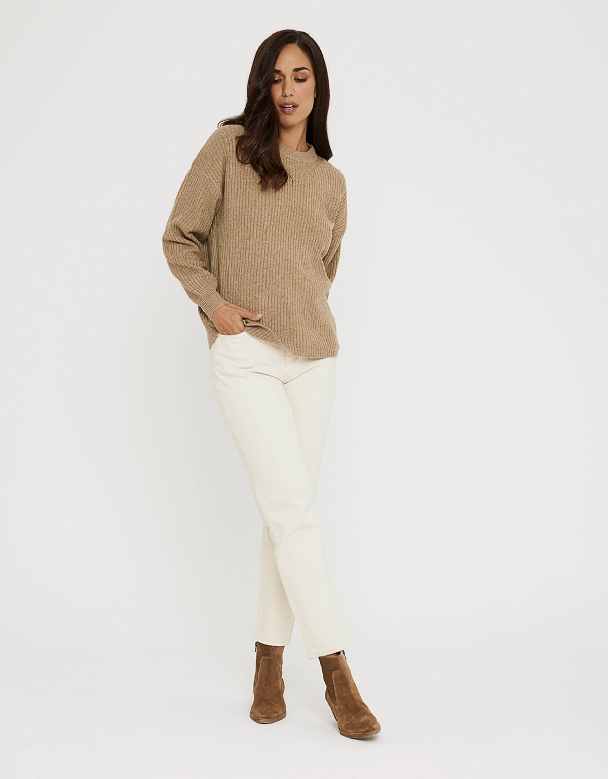 Pantalón Denim Blanco - Brady 