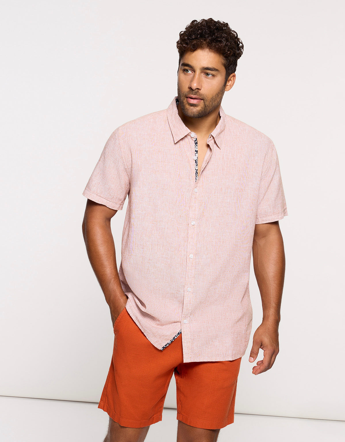 Camisa Manga Corta Calabaza - Elan 2