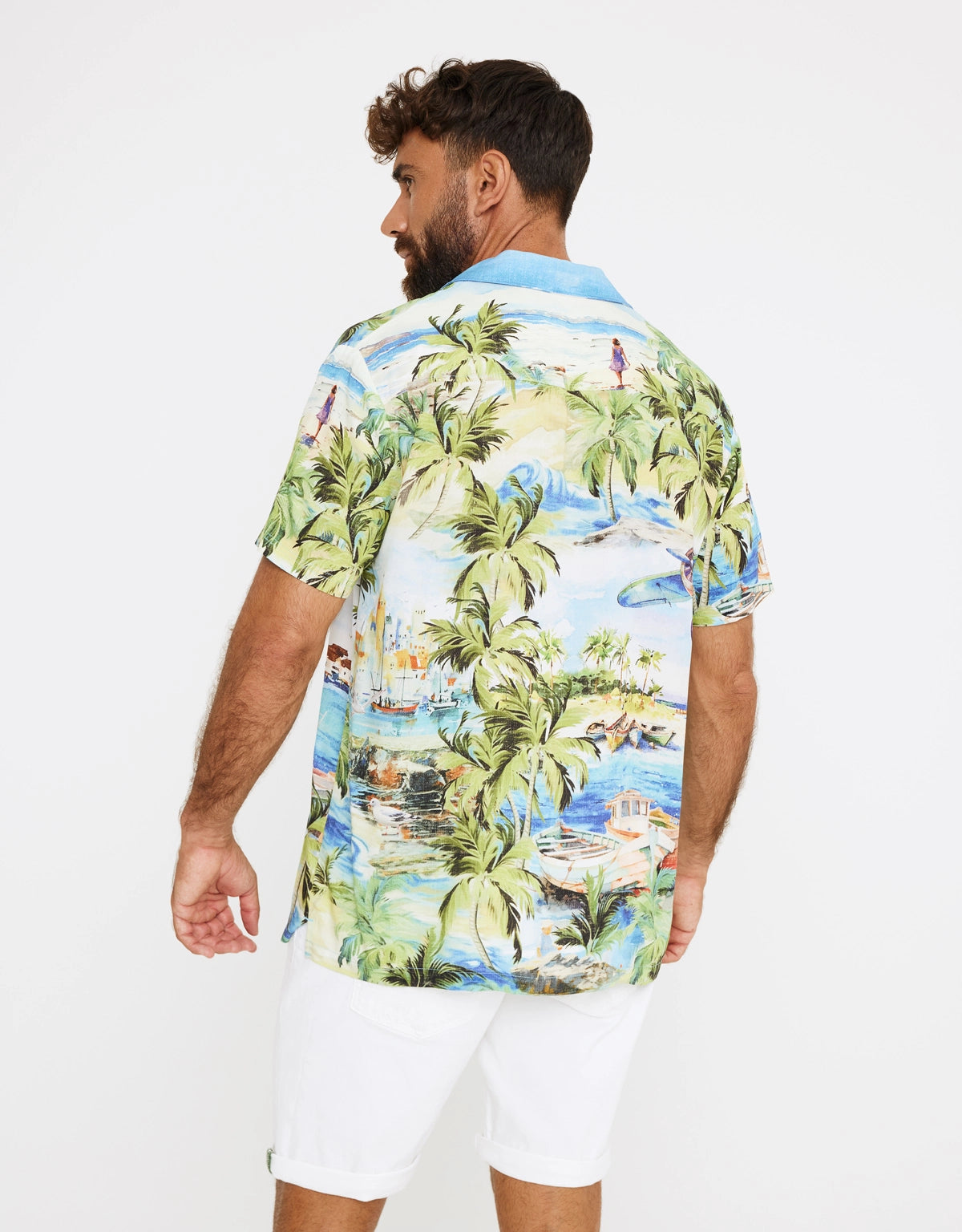 Camisa Manga Corta Multicolor - Sergio 2