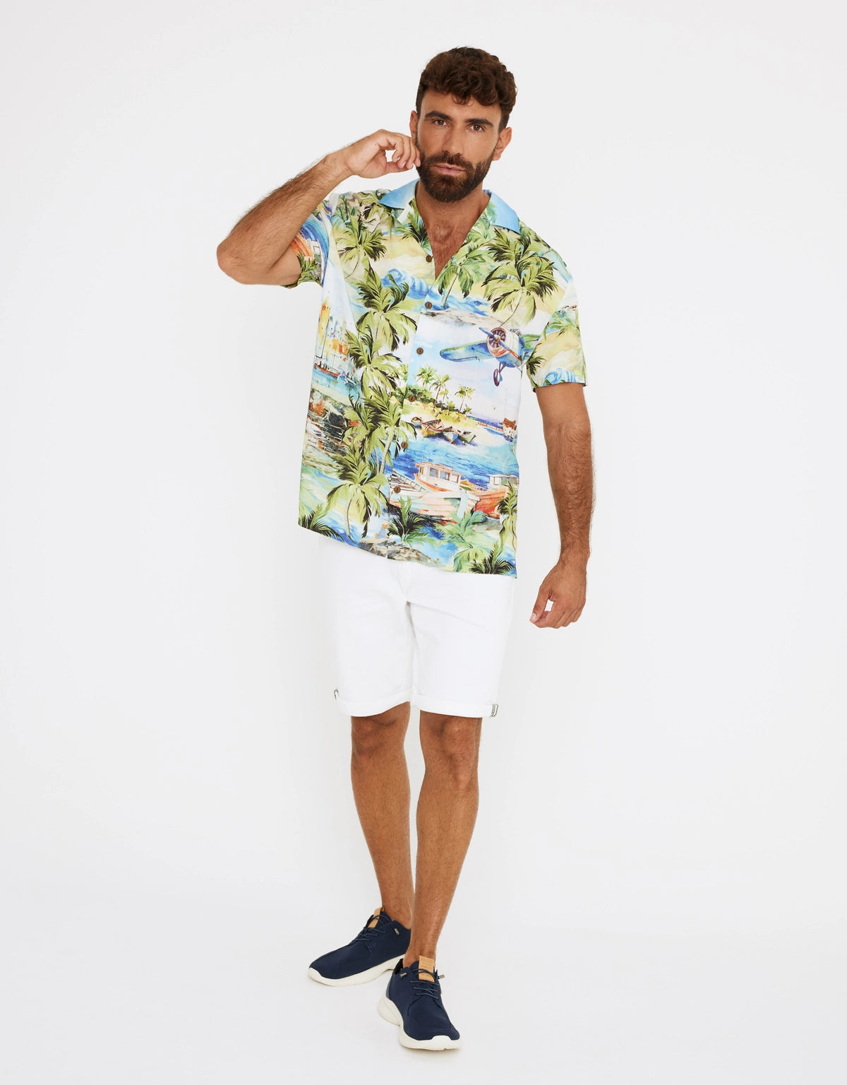 Camisa Manga Corta Multicolor - Sergio 6