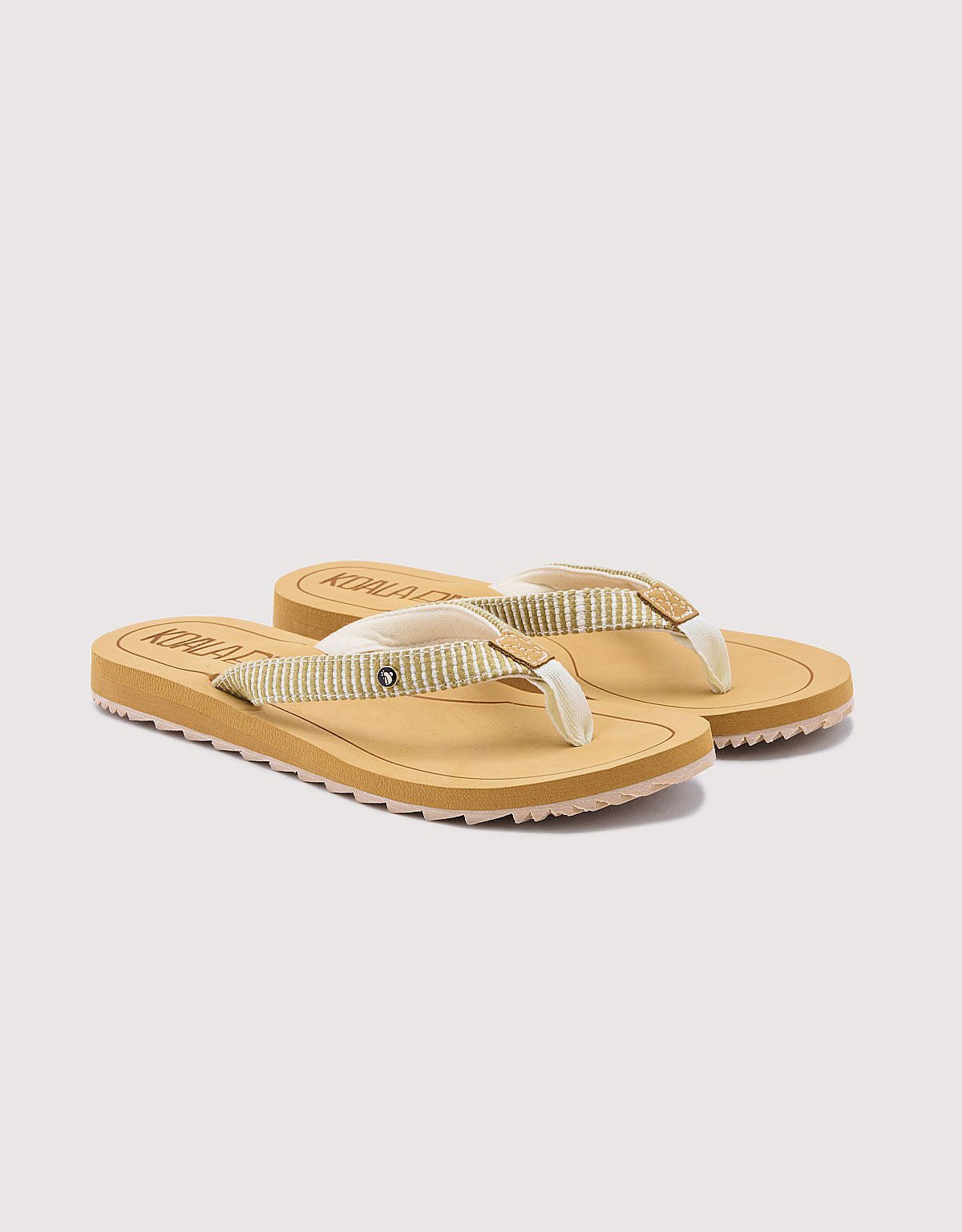  Keil-Flip-Flops Beige - Kovira