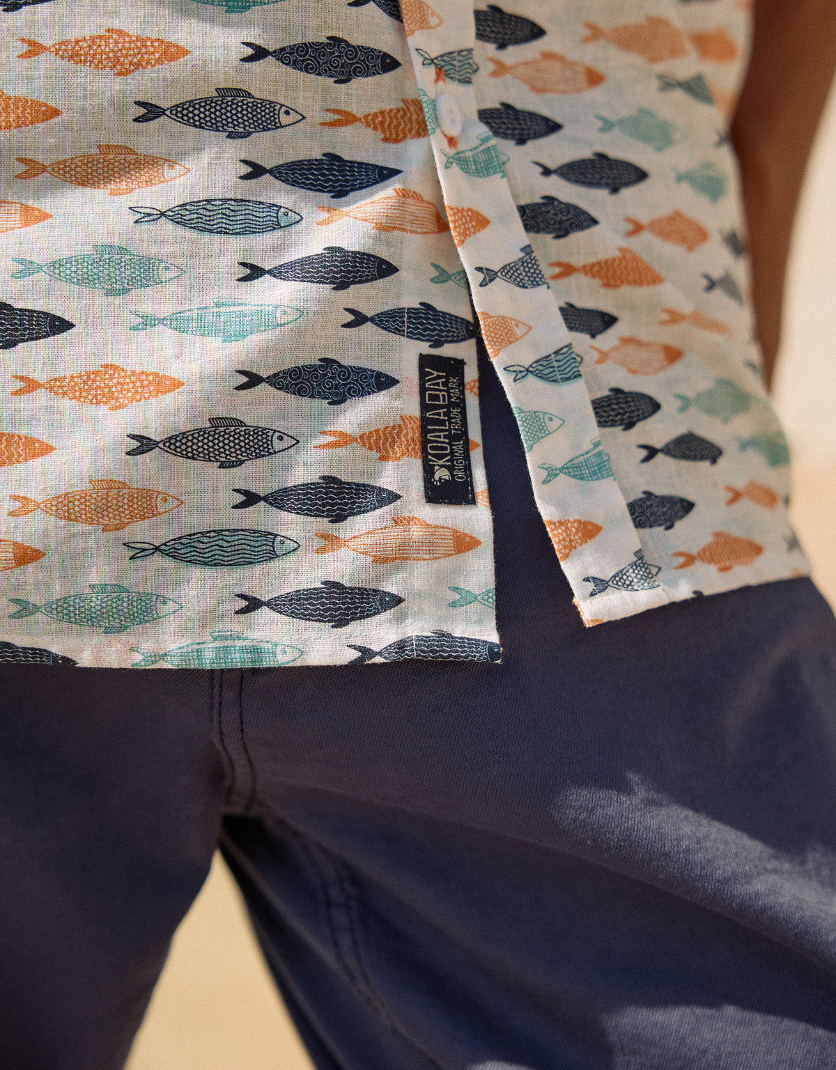 Camisa Manga Corta Naranja - Rosspe 5