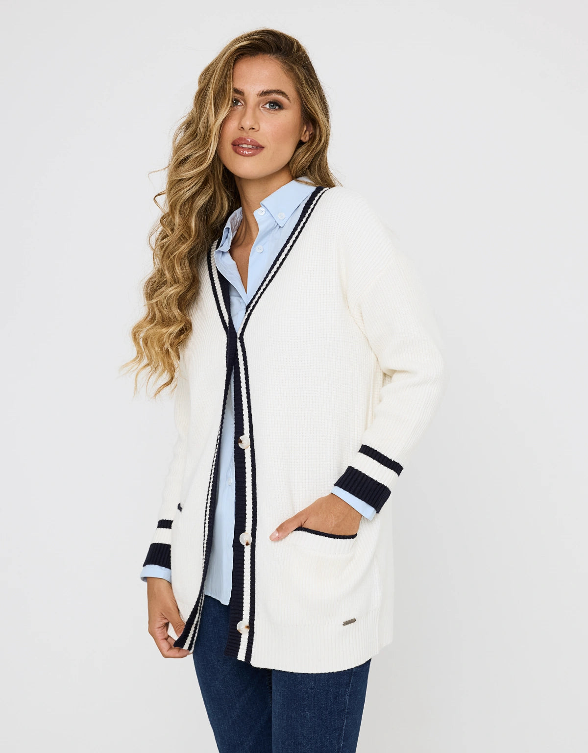 Cárdigan Punto Botones - Fruldu 