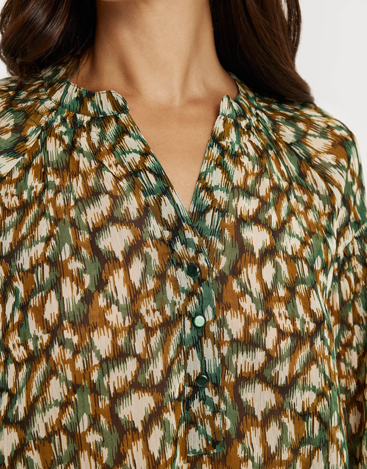 Camisa Manga Larga Estampada - Handy 