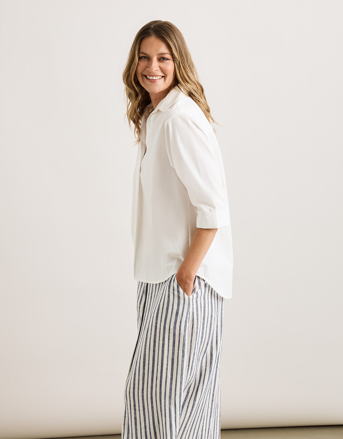 Camisa Oversize Blanco - Lospine 4