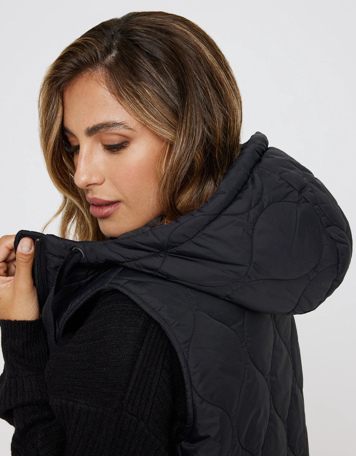 Chaleco Negro Acolchado - Janter 