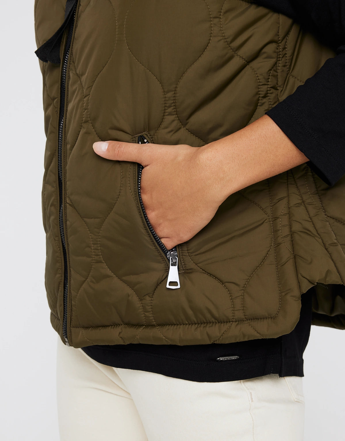 Chaleco Caqui Acolchado - Janter 