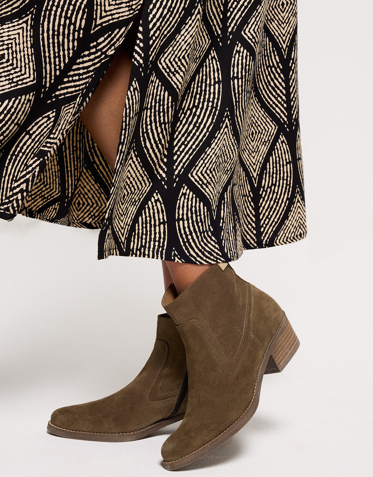 Botines Piel Serraje Cowboy - Wyatt 2