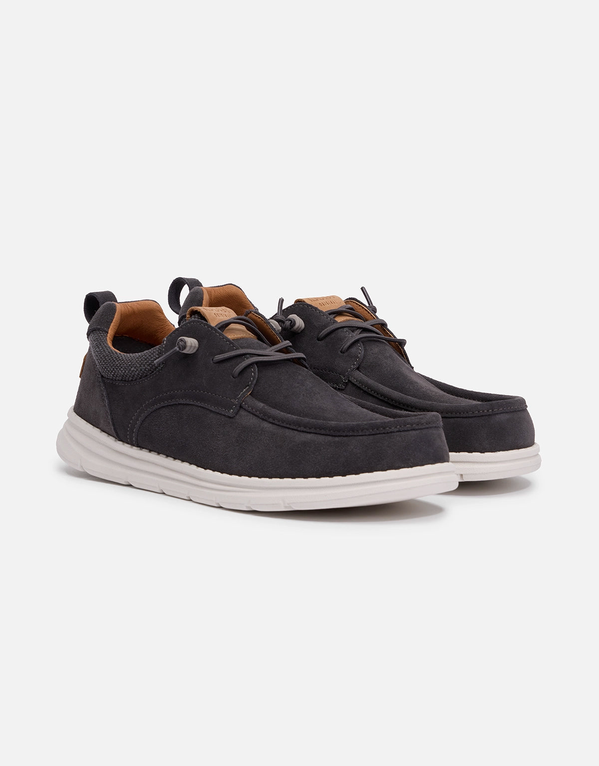 Zapato Casual Wallabee Ante Gris  - Torkel 