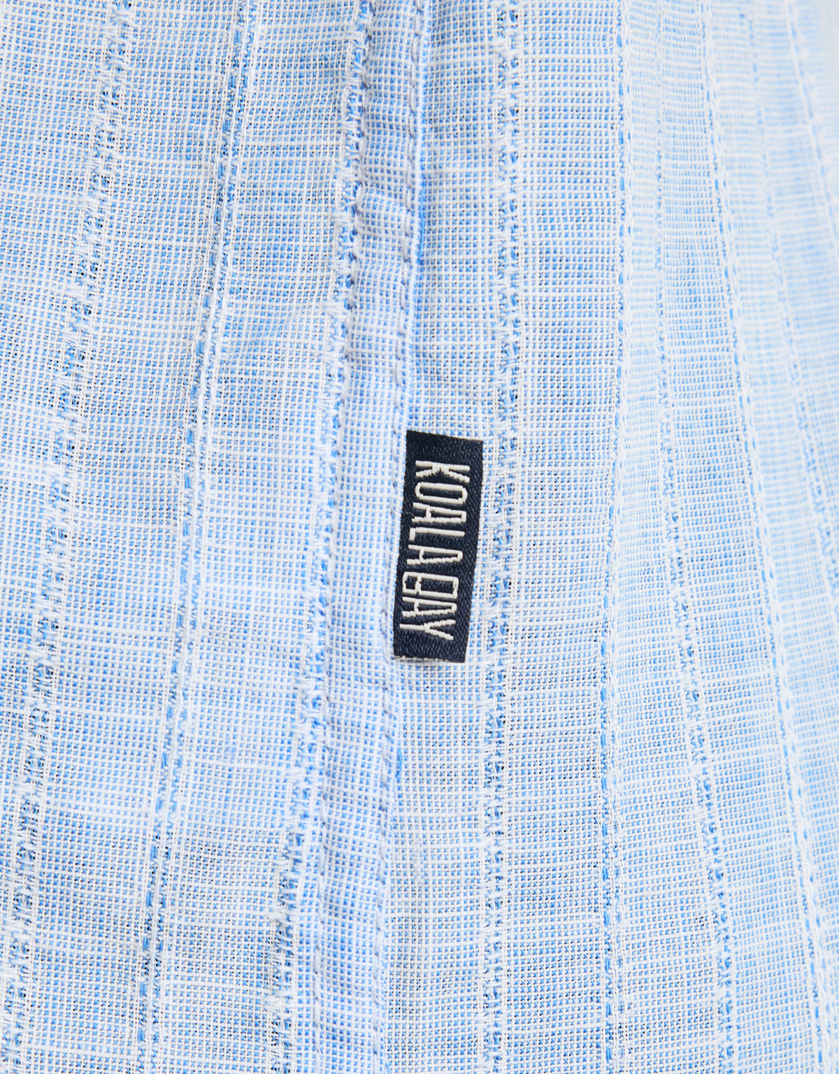 Camisa Manga Corta Azul Claro - Nocam 7