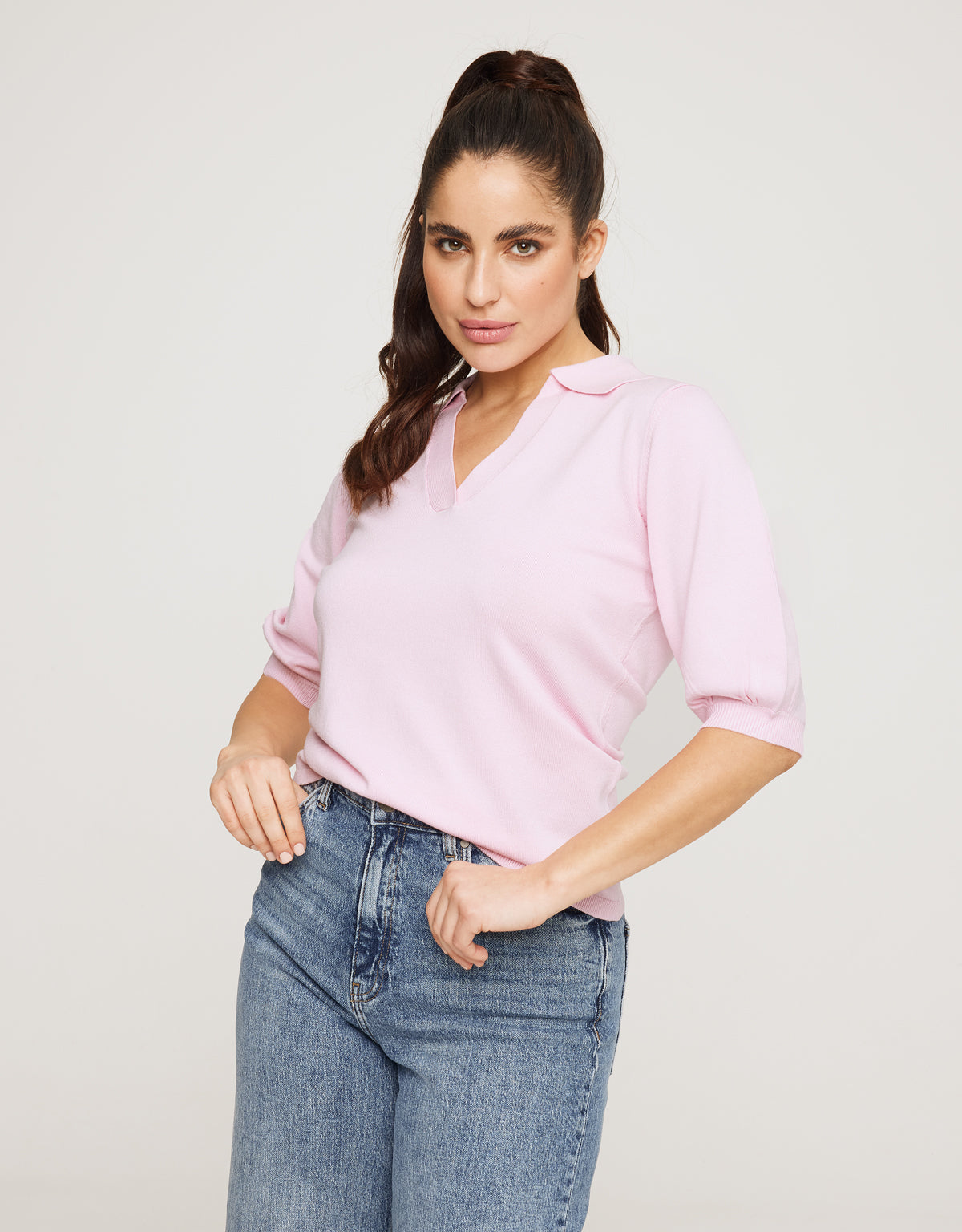 Jersey Manga Corta Rosa - Baju 